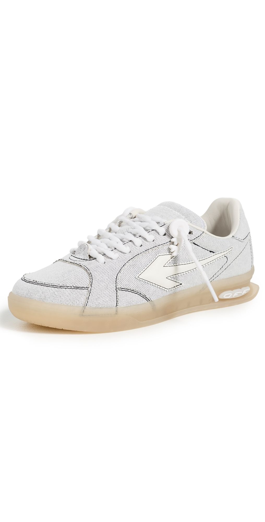 Off-White Denim End of Play Sneakers White 37