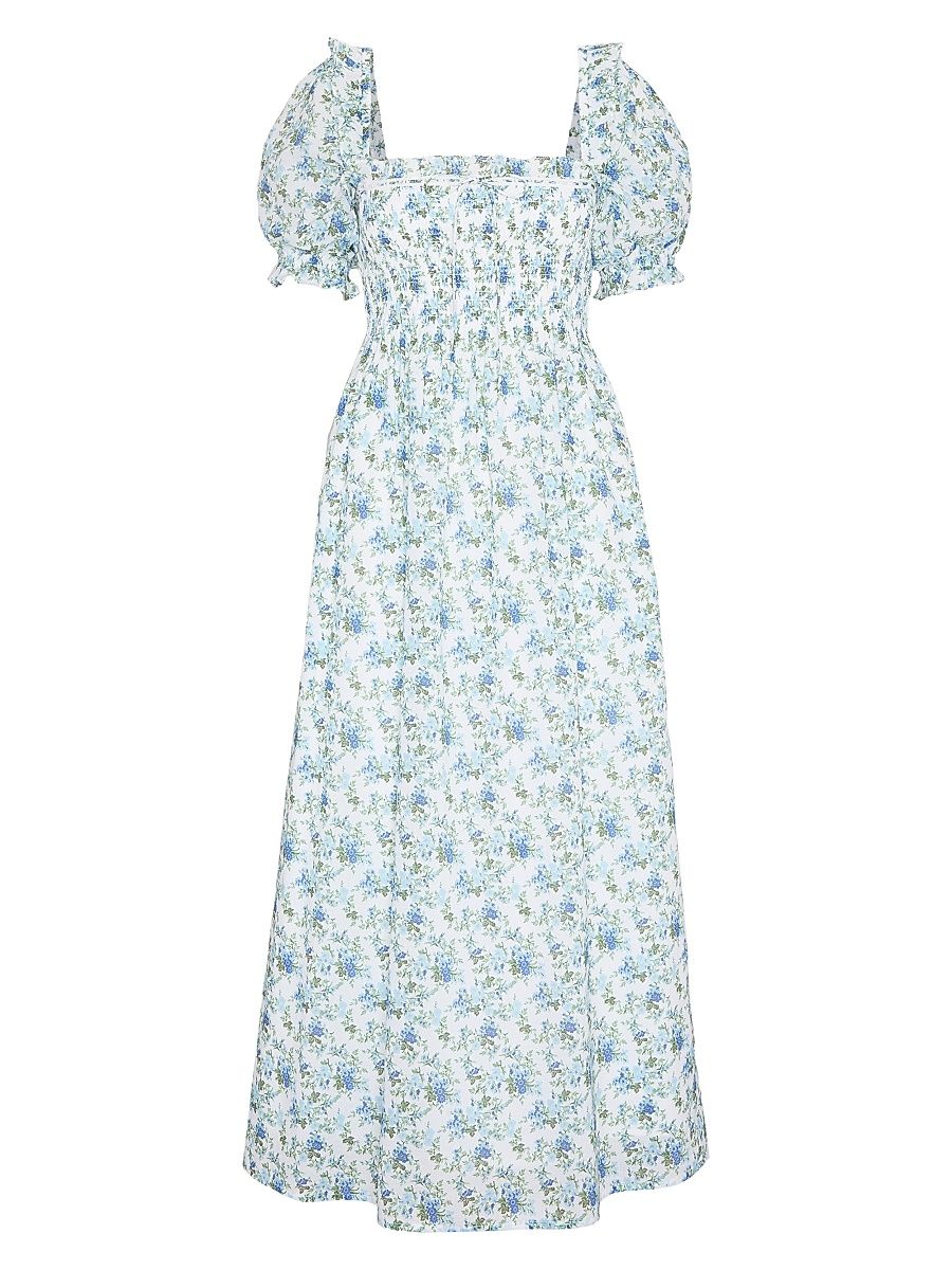 Women's The Scarlett Midi Nap Dress - English Daisy - Size XXL