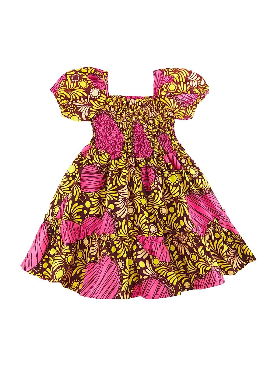 Baby's, Little Girl's & Girl's Anu Abstract Cotton Dress - Size 18 Months