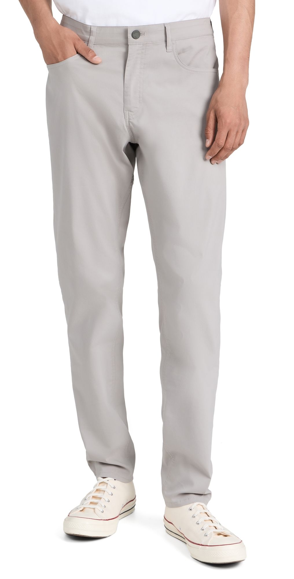 Faherty Movement 5 Pocket Pants 32 Fossil 35