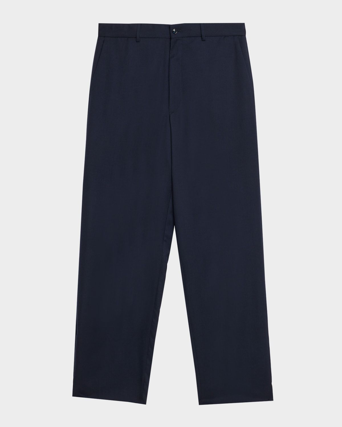 Cashmere Straight-Leg Tailored Pants