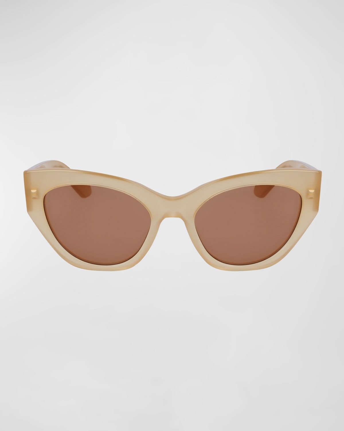 Classic Logo Acetate Cat-Eye Sunglasses