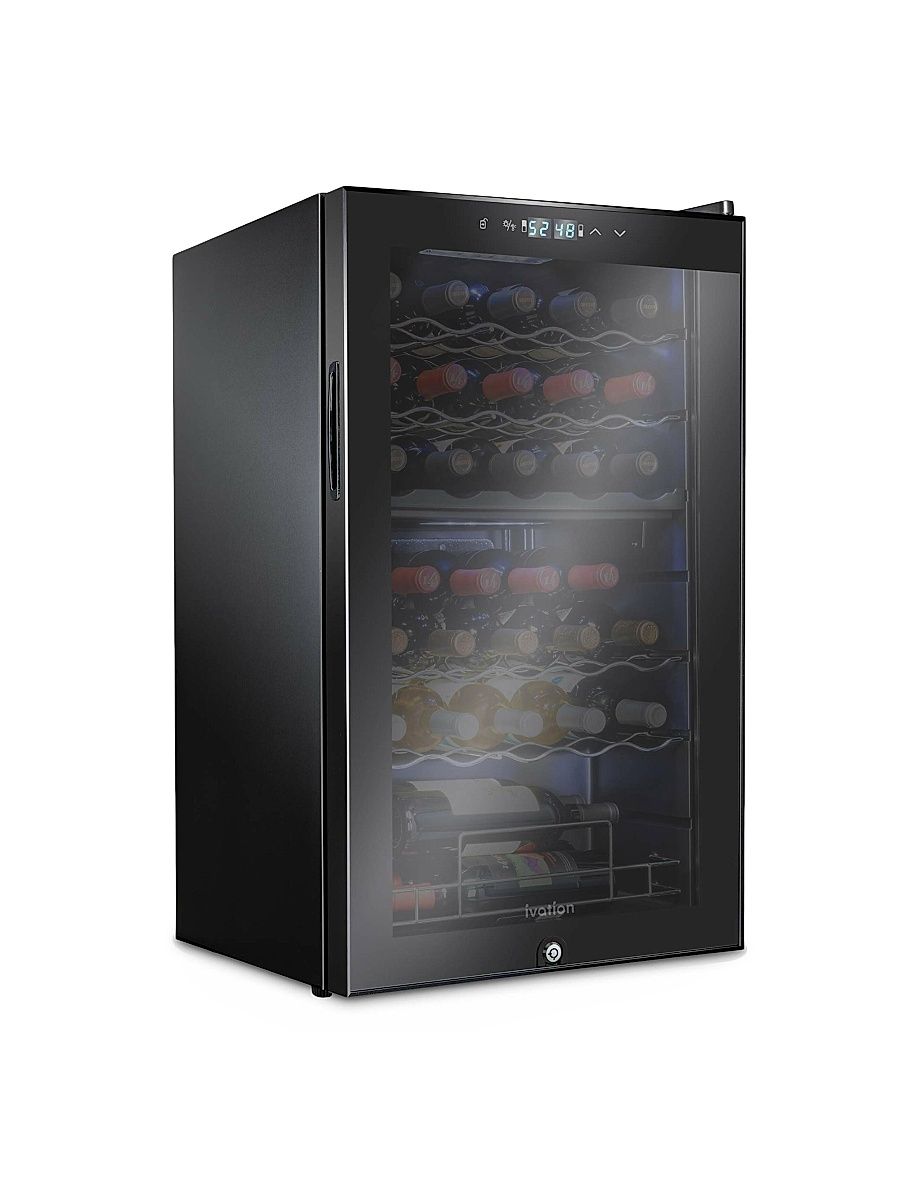 Freestanding Wine Fridge - Black