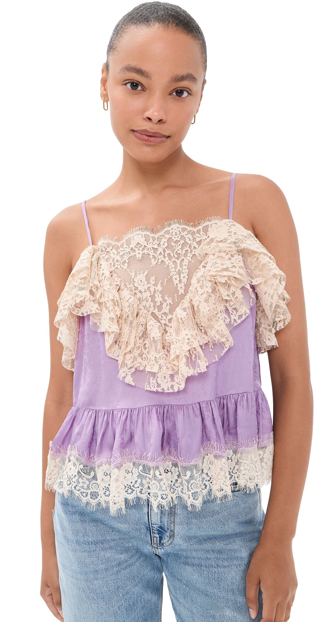 Sea Ethel Camisole Top Lilac M