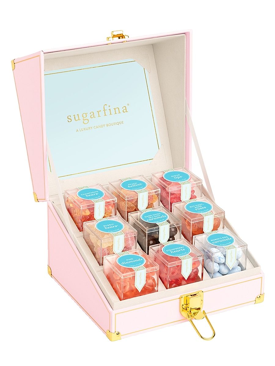 Pink Mini Trunk 9-Piece Candy Gift Box