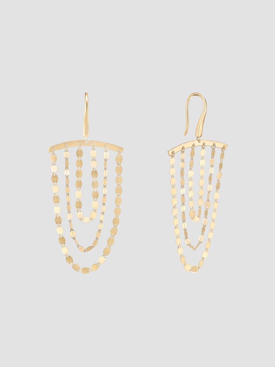 Lana Women's Blake Cascade 14K Yellow Gold Chain Drop Earrings - Yellow Gold
