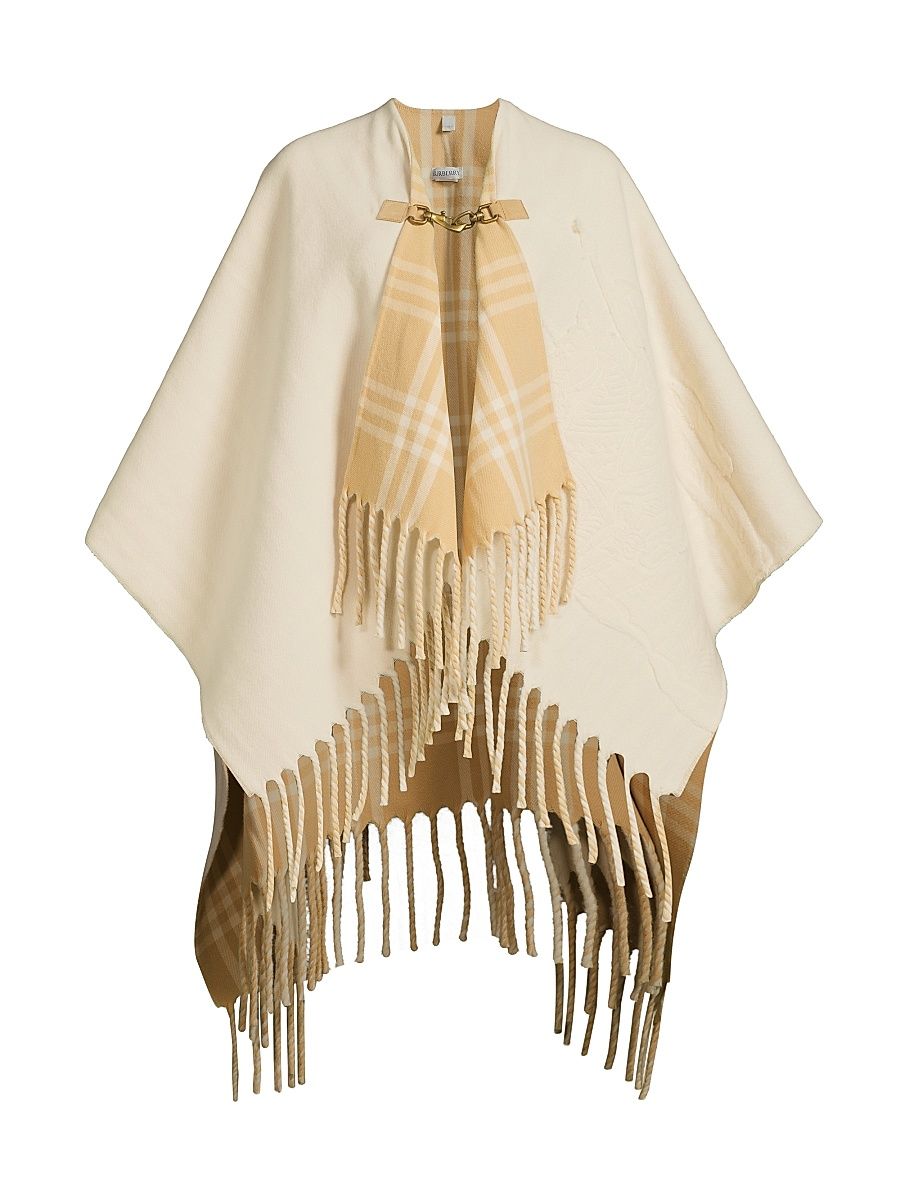 Women's EKD Fil Coupé Wool Cape - Tundra