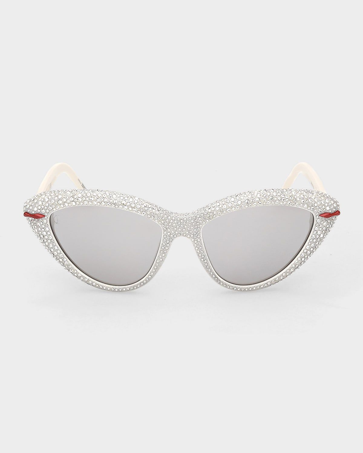 Diamond Kate 56mm Cat-Eye Sunglasses