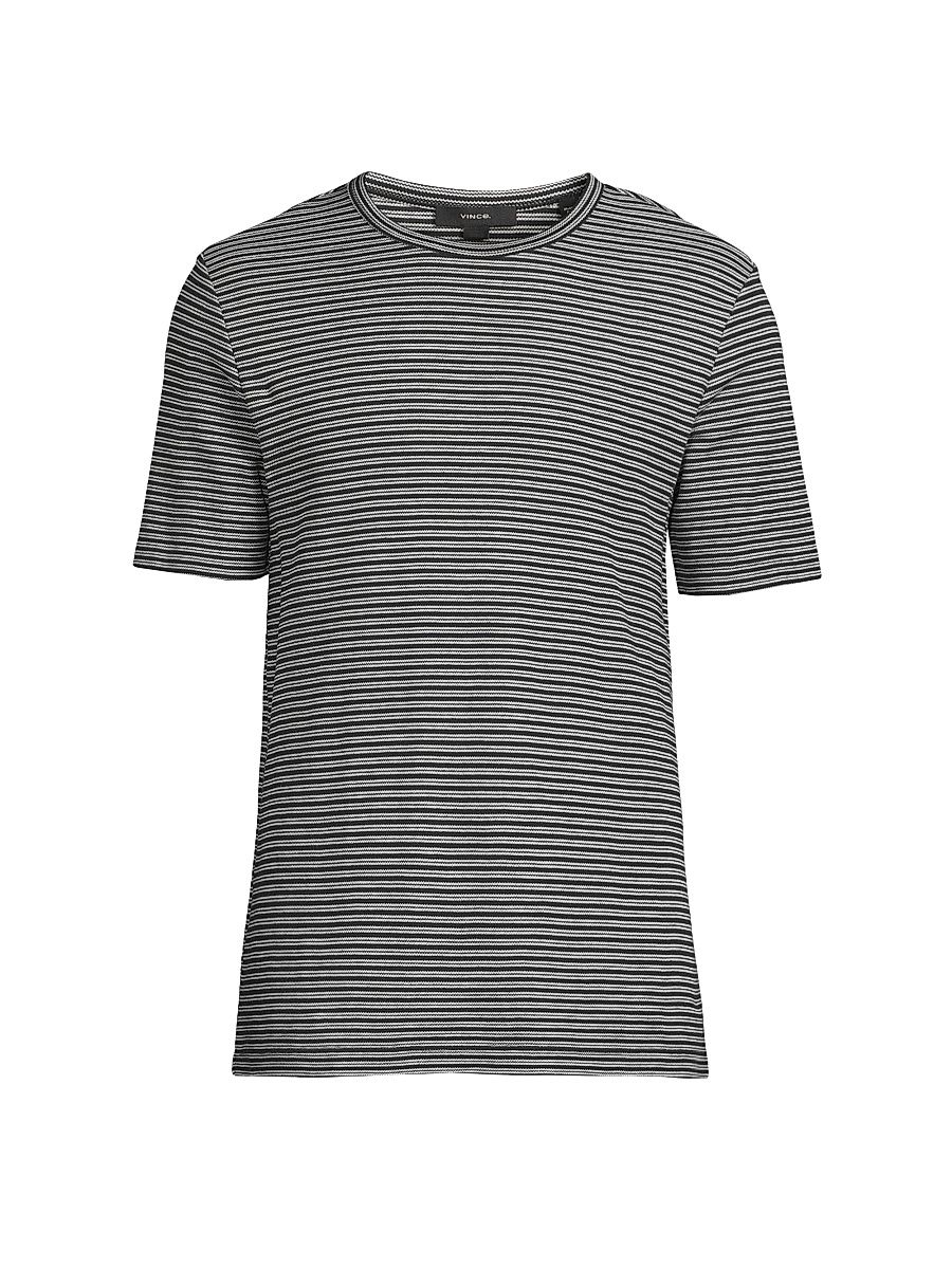 Men's Cotton Crewneck T-Shirt - Coastal Natural - Size XL