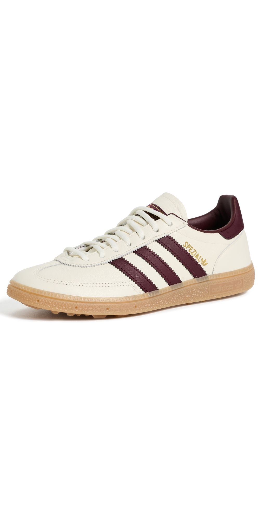 Adidas Golf Spezial Golf Shoes Off White/Maroon/Gum 3 M 10/ W 11