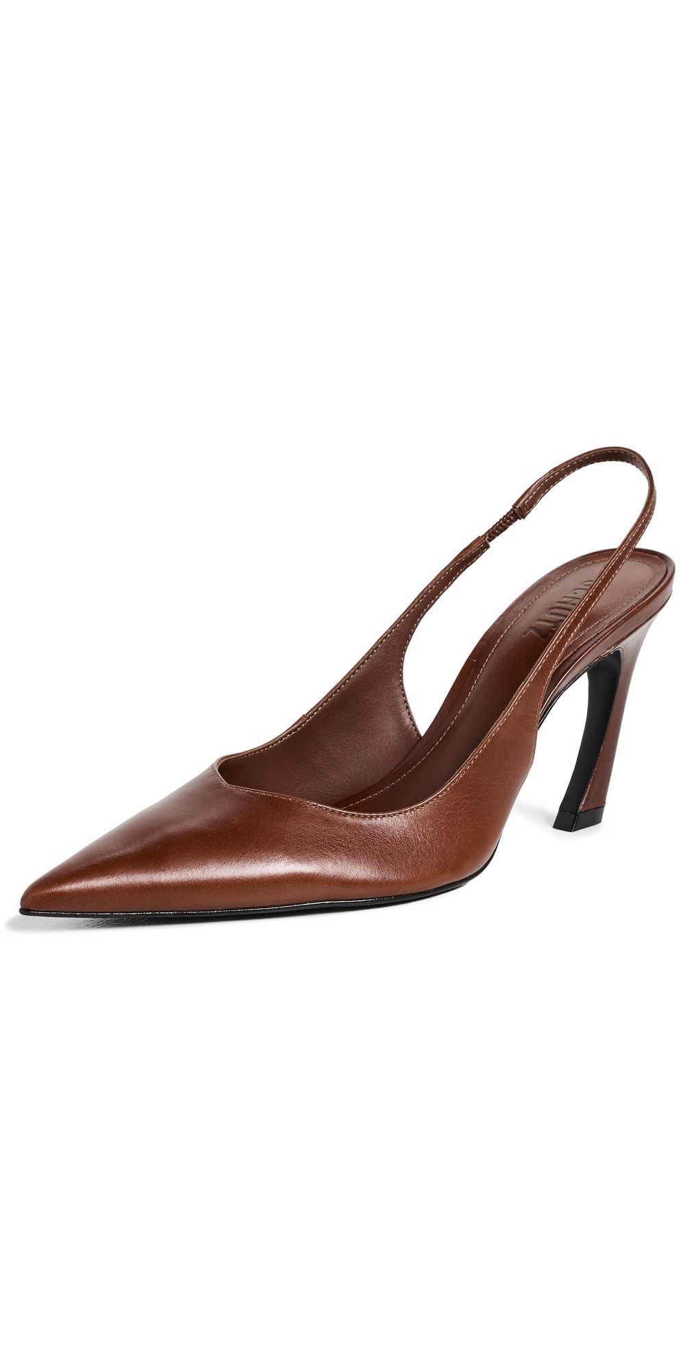 Schutz Lexi Slingback Pumps Warm Toffee 10.5