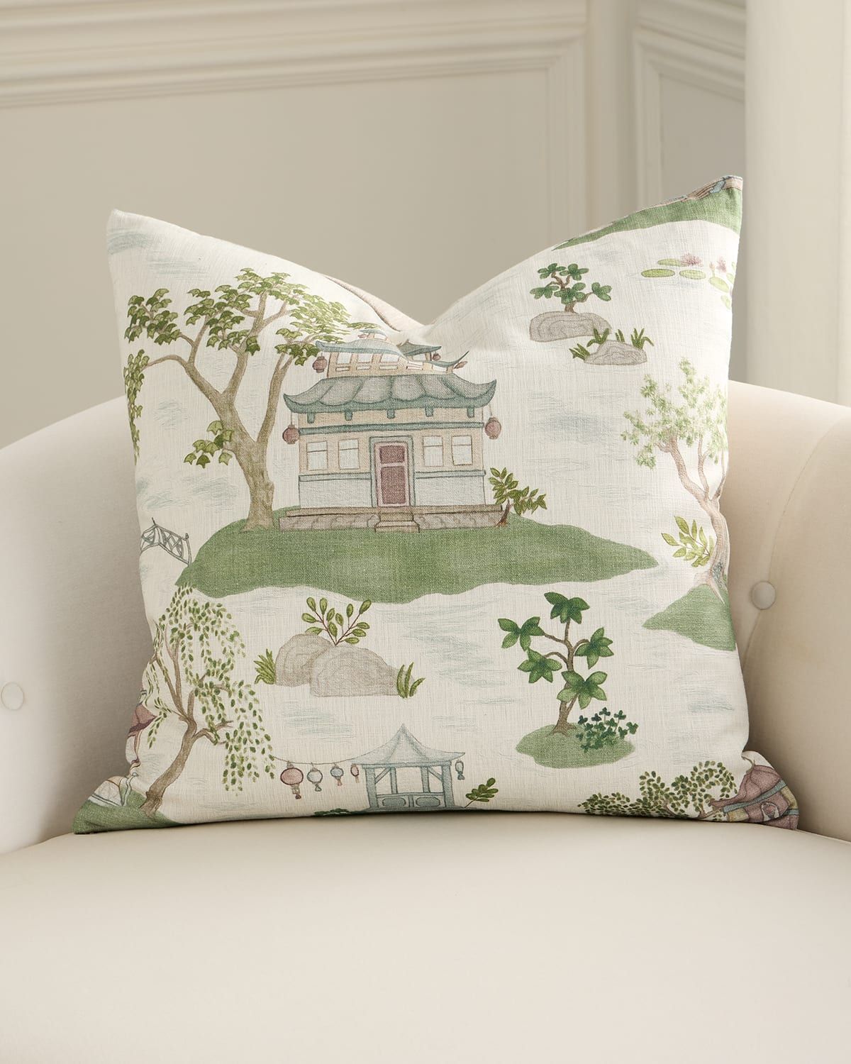 Tang Decorative Pillow, 24" Square