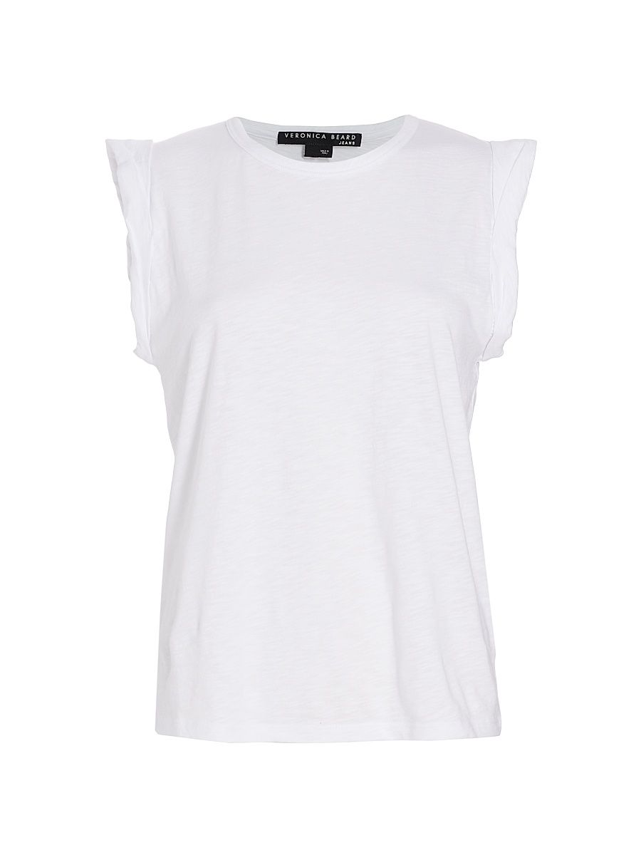Women's Dree Muscle T-Shirt - White - Size Large