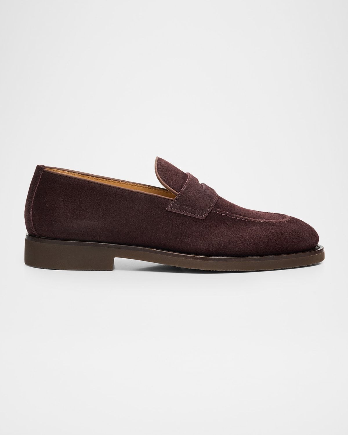 Men & apos;s Suede Penny Loafers