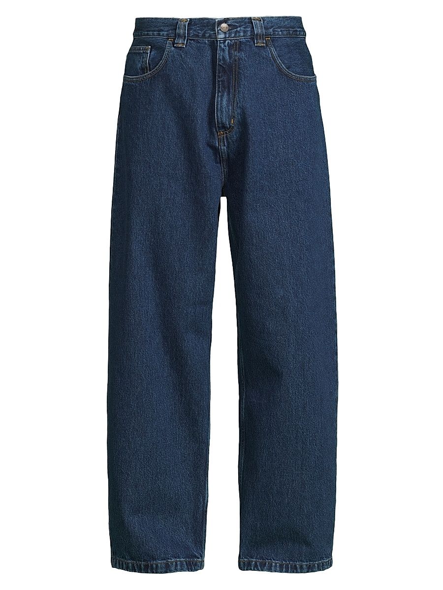 Carhartt WIP Men's Brandon Straight Mid-Rise Jeans - Blue - Size XXL