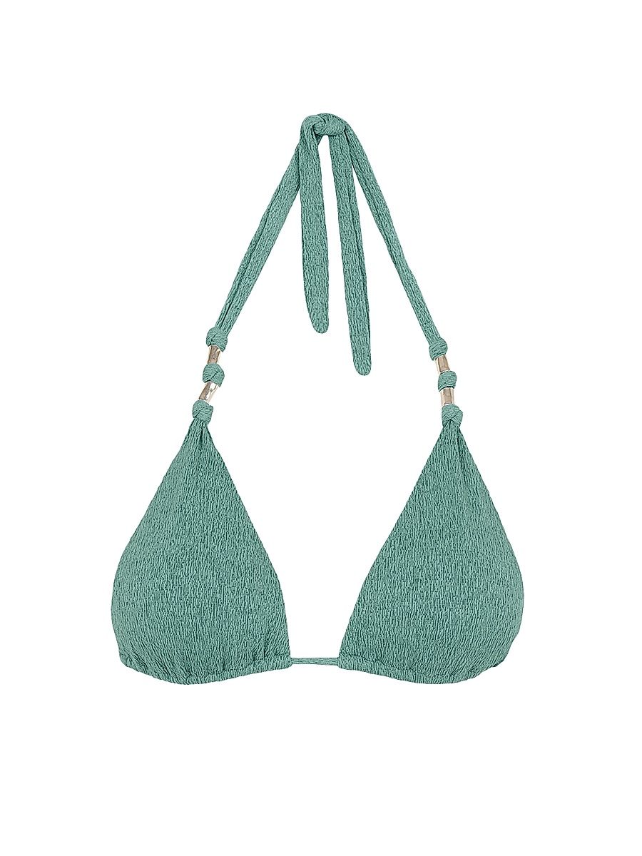 Women's Sea Wanderer Firenze Paula Triangle Bikini Top - Blue - Size Large