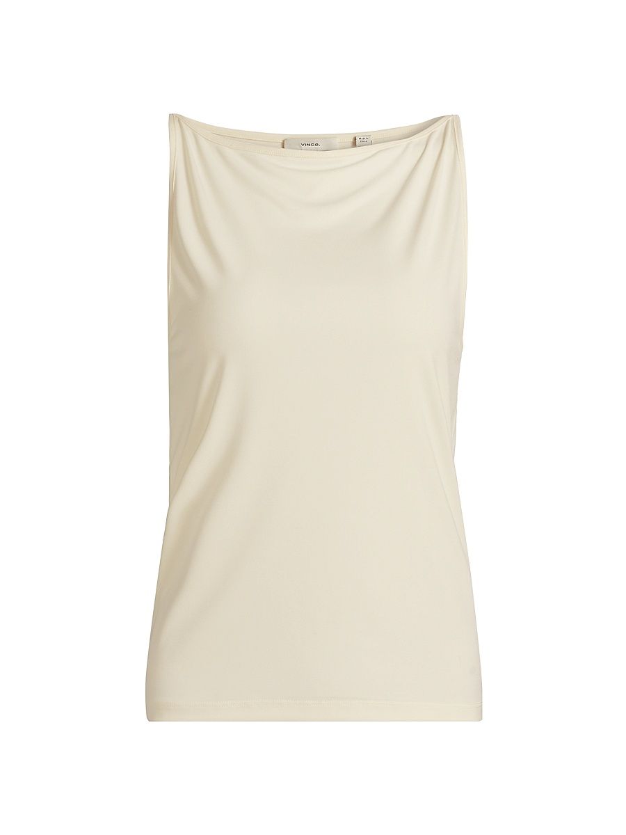 Women's Boatneck Tank - Ivory - Size XS