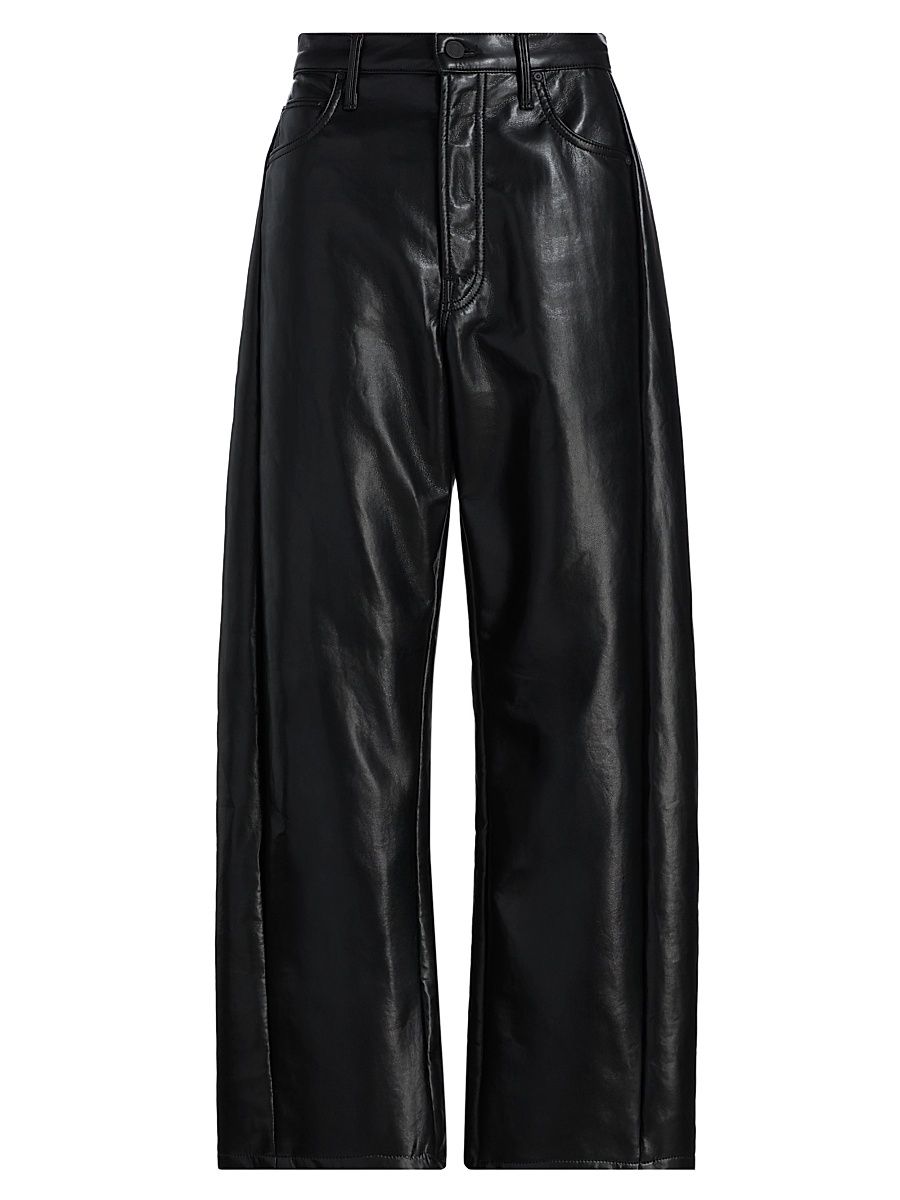Women's The Half-Pipe Flood Wide-Leg Pants - Black - Size 26