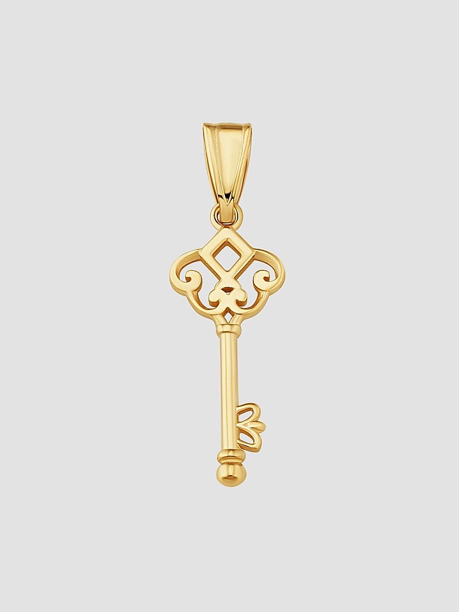 Women's Markey Pendant Charm in 14K Yellow Gold - Gold