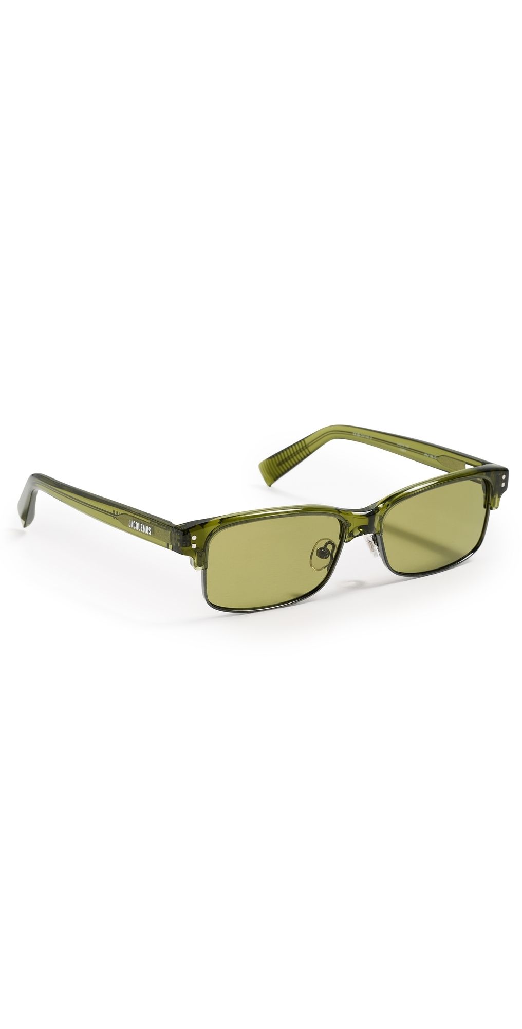 Jacquemus Jac155 Sunglasses Khaki One Size