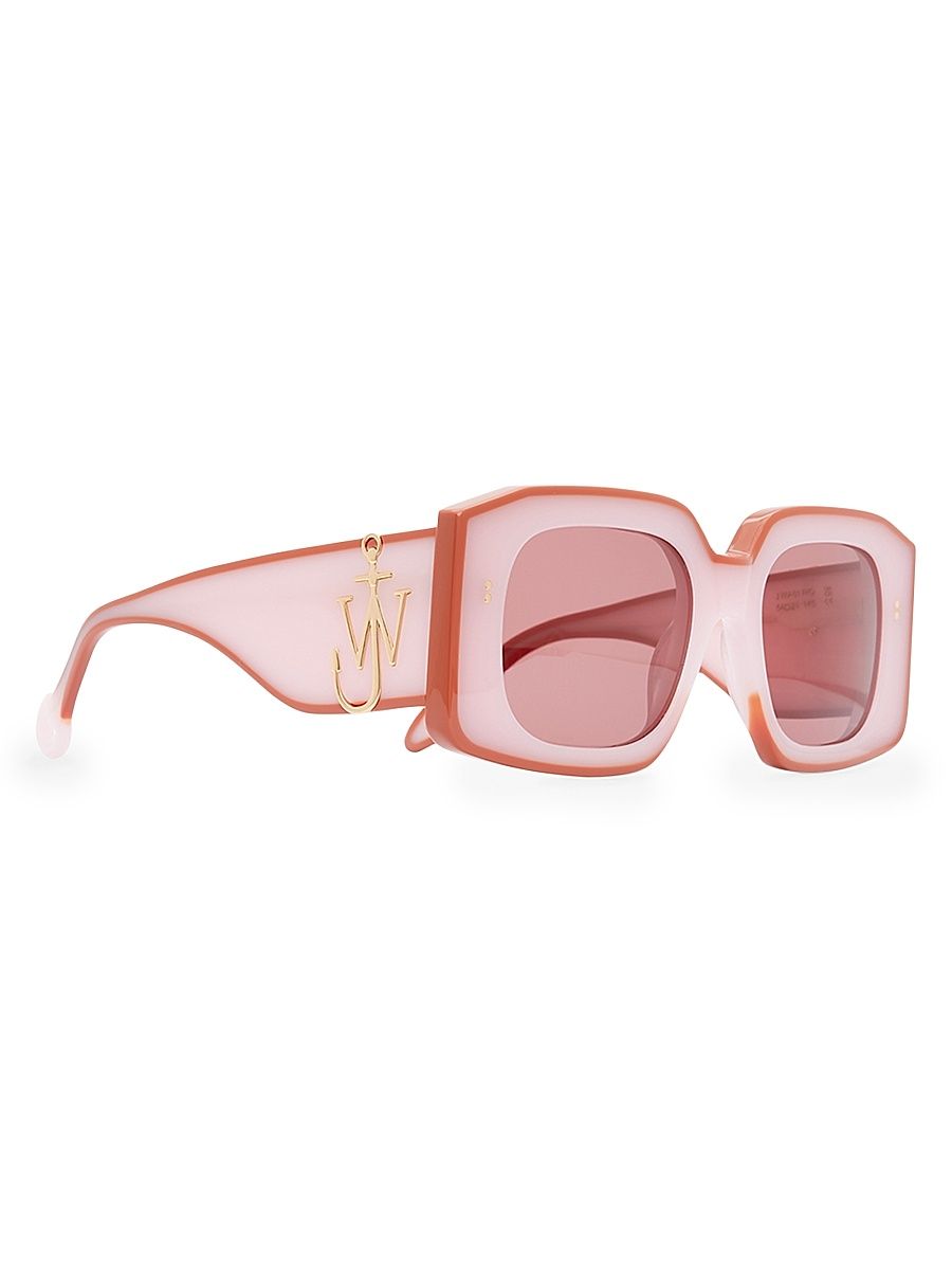 Women's Bumper 110MM Square Sunglasses - Pink
