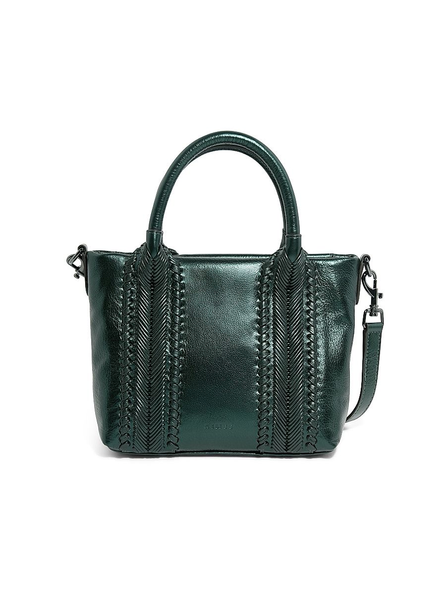 Women's All For Love Novelty French Tote Bag - Metallic Forest