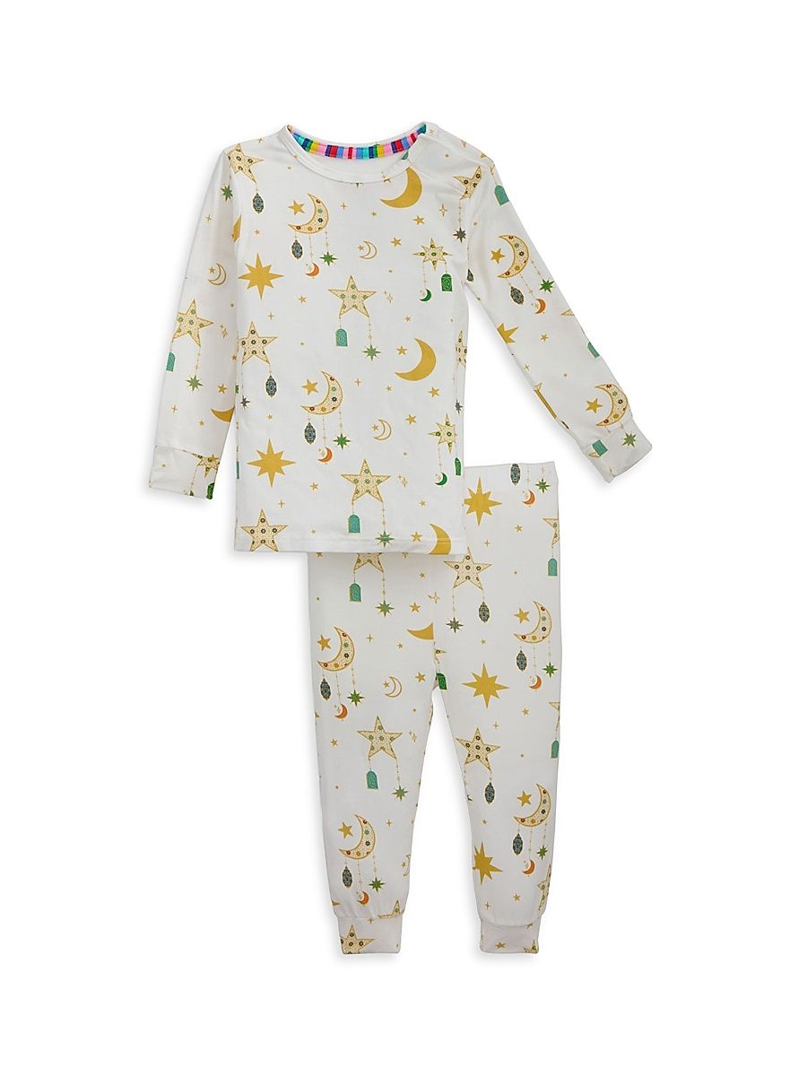 Baby's, Little Kid's & Kid's Ramadan Mubarak Long-Sleeve Pajama Set - Ramad - Size 8