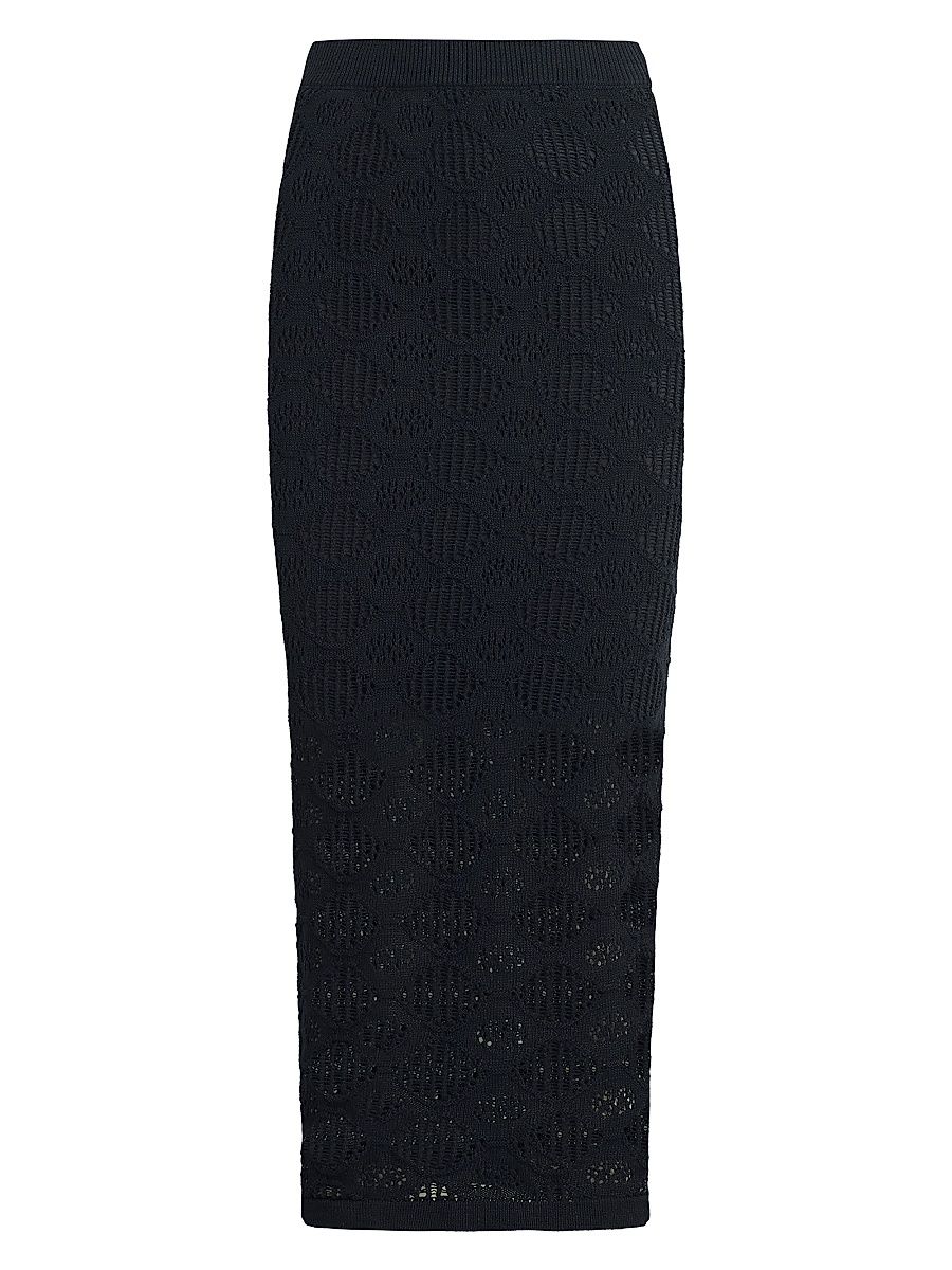 Women's The Courtside Midi-Skirt - Navy - Size XS