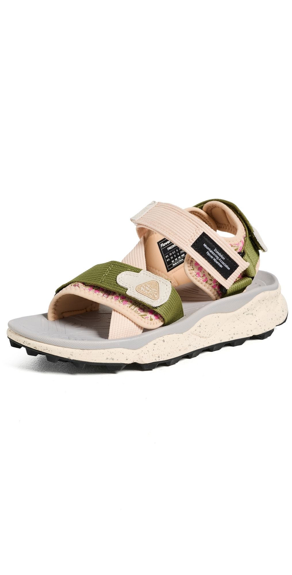 Flower Mountain Nazca 2 Sandals Taupe 41