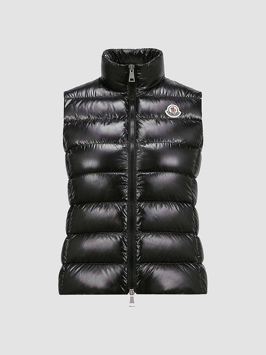 Women's Ghany Puffer Vest - Black - Size XXL