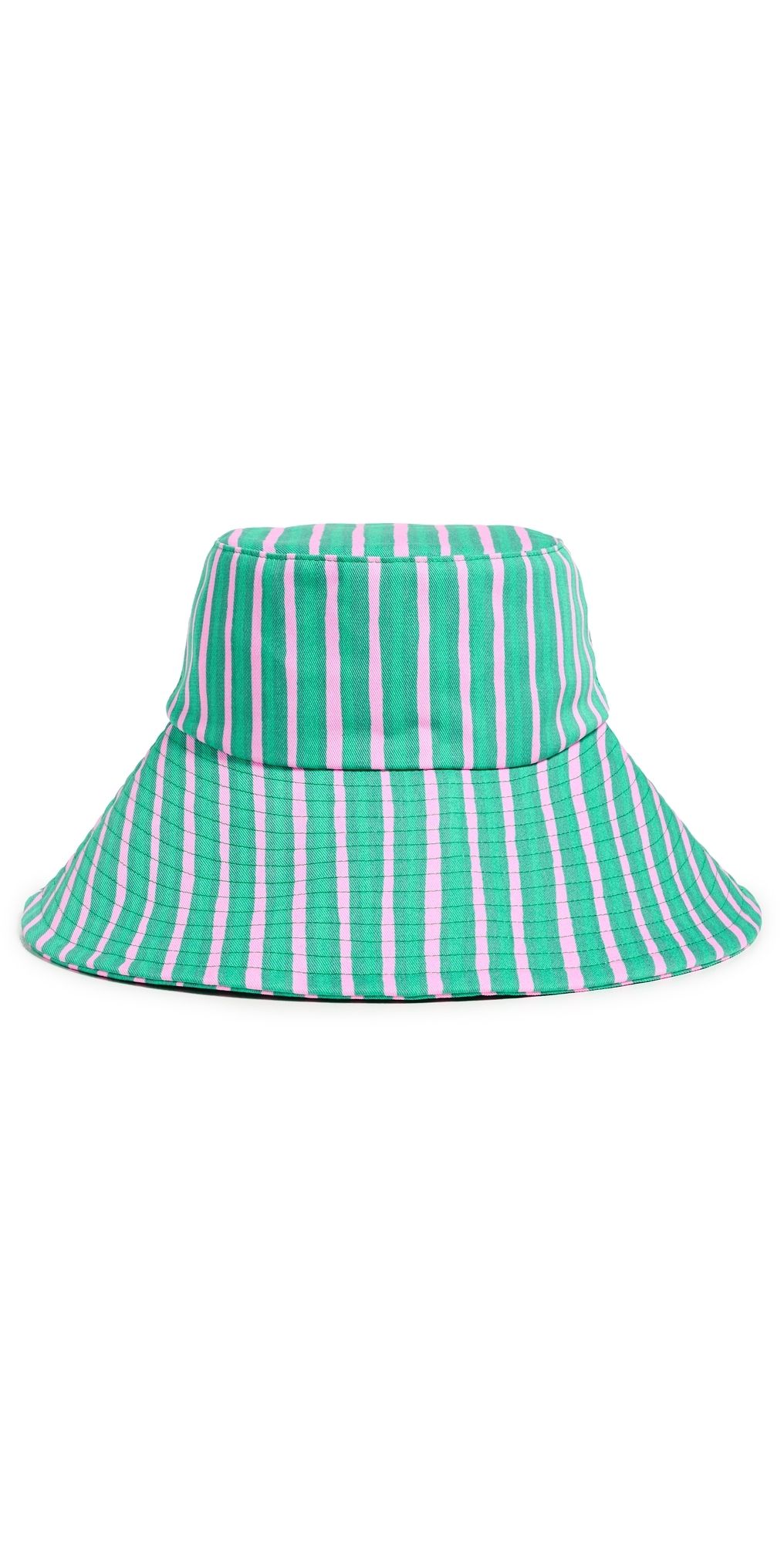Marimekko Rondel Piccolo Kioski Hat Green/Light Pink S