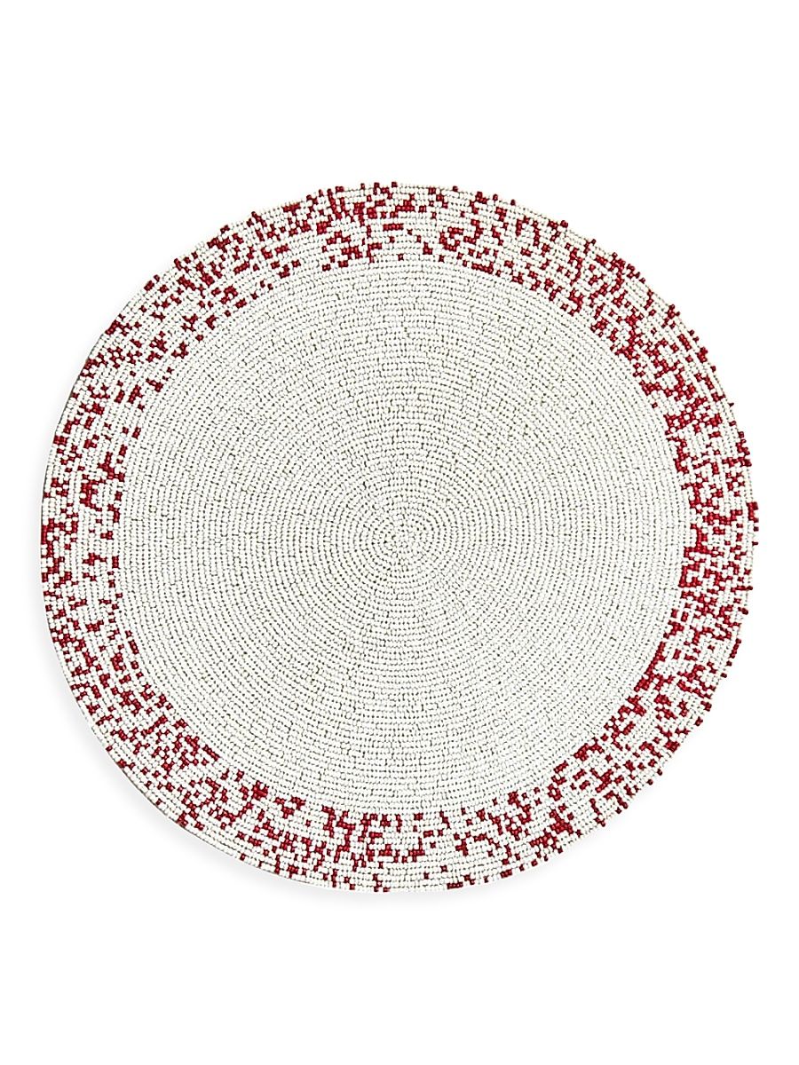 Splatter Placemats, Set of 2 - Red