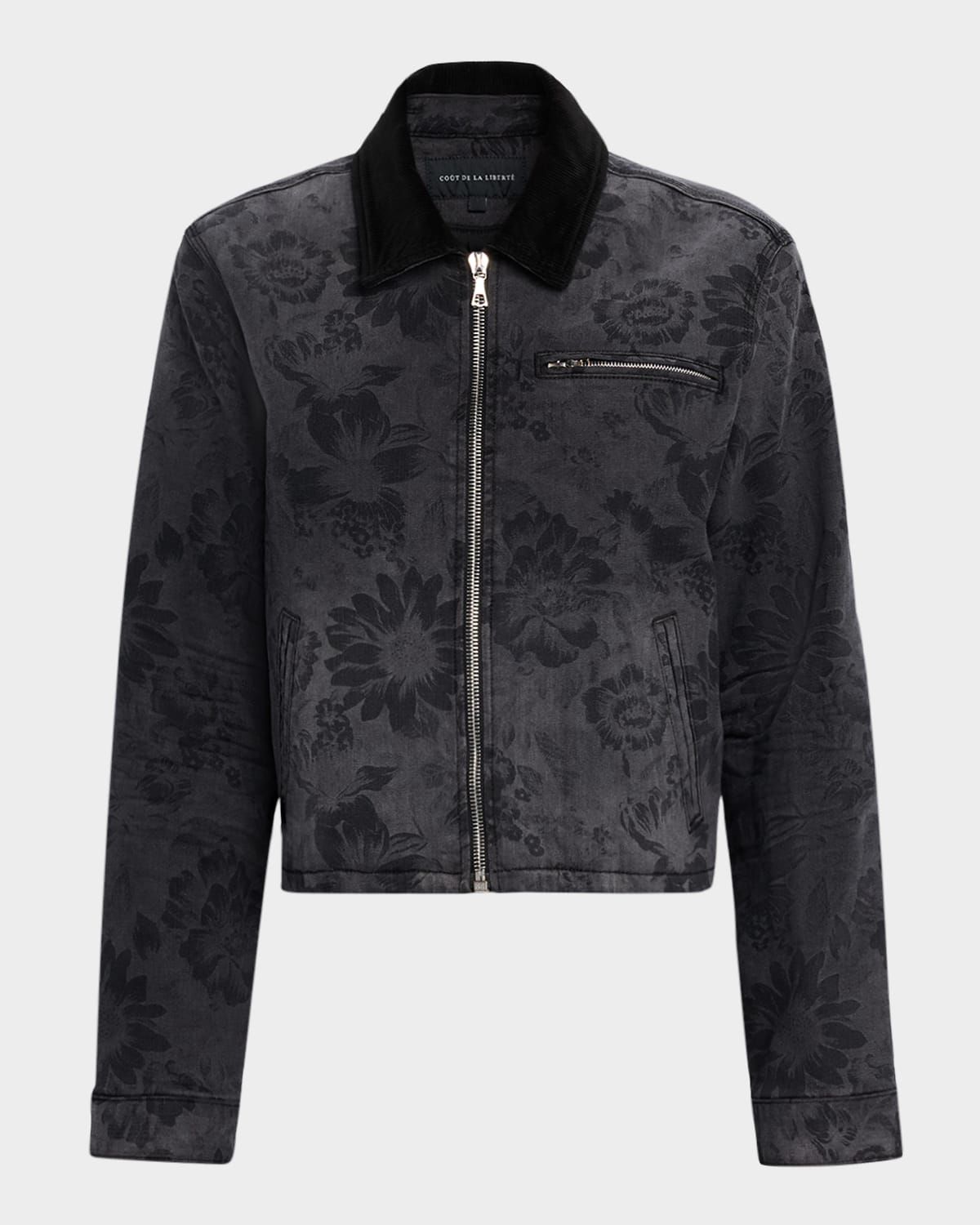 Finsbury Floral Denim Jacket