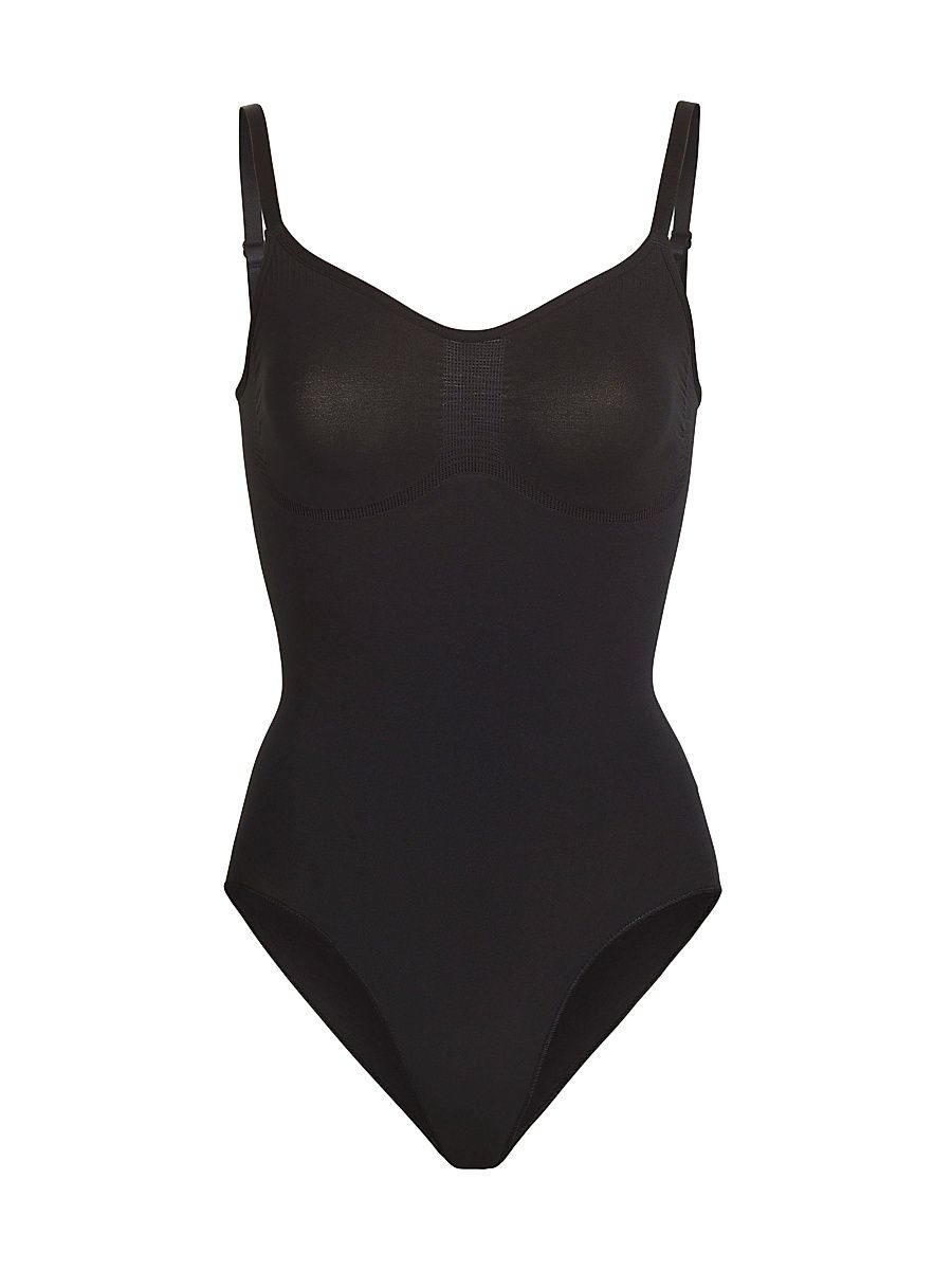 Women's Seamless Sculpt Brief Bodysuit - Sand - Size XXS