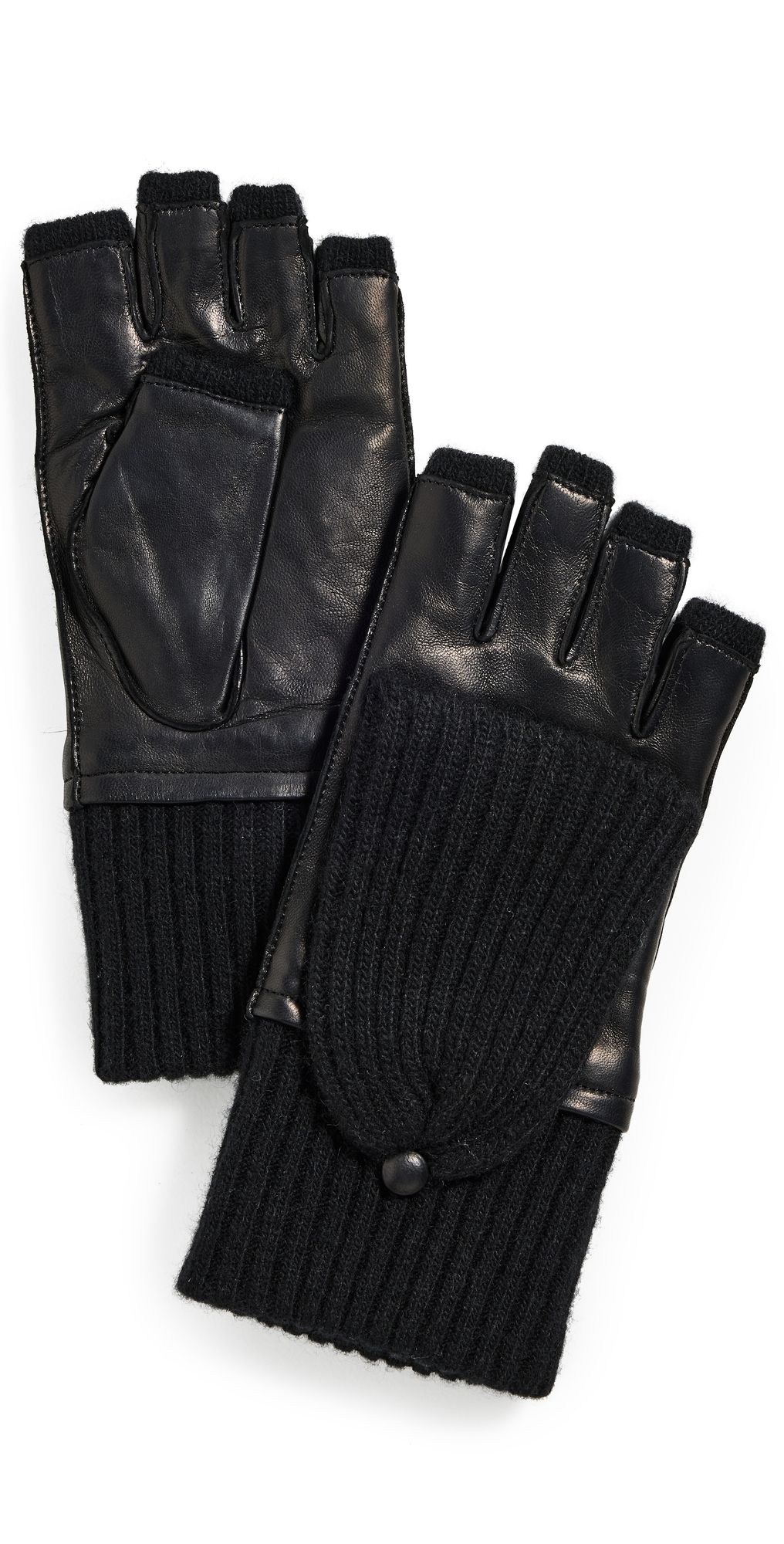 Carolina Amato L749 Gloves Black/Black M/L