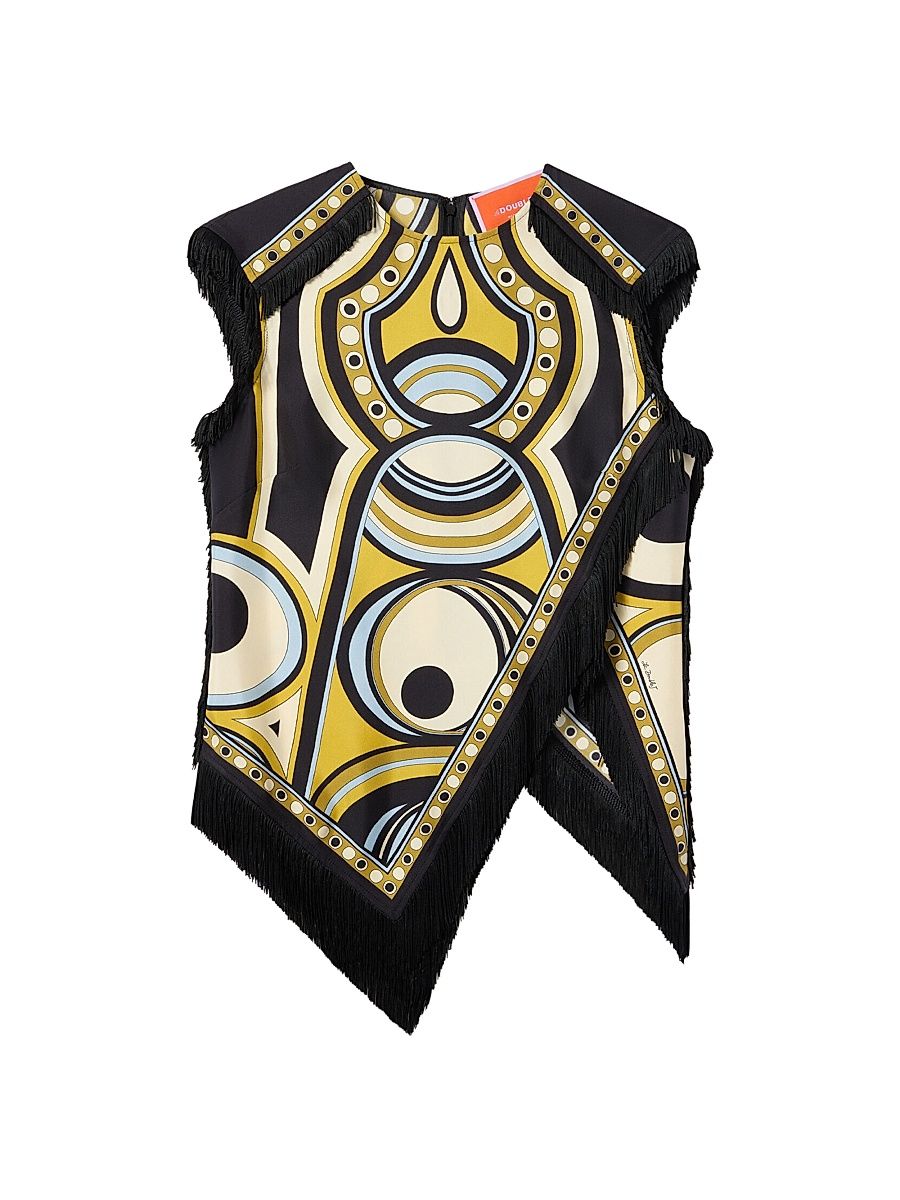 Women's Scarf Top - Sanctuary Placee Gold - Size 0