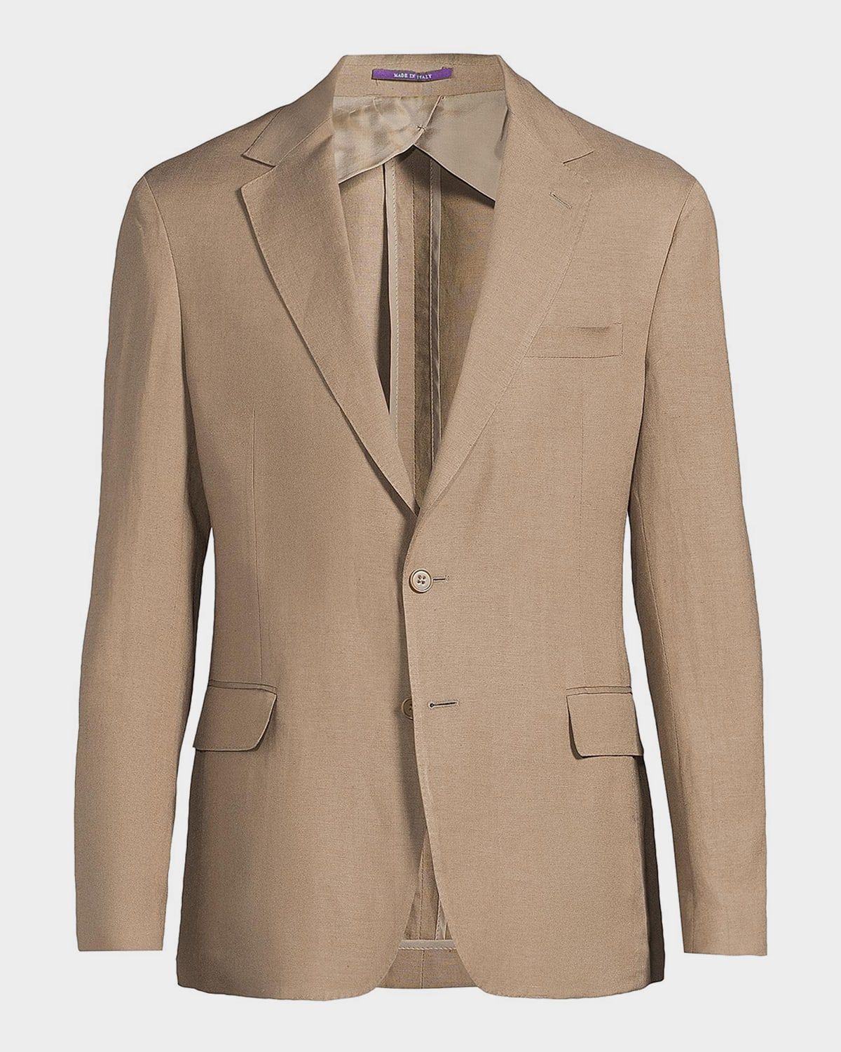 Men & apos;s Hadley Silk and Linen Single-Breasted Jacket
