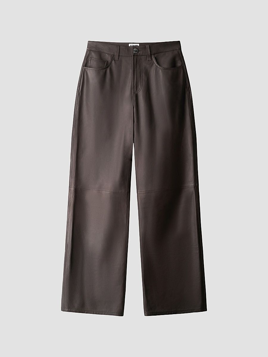 Women's Gus Leather Pants - Earth - Size 0