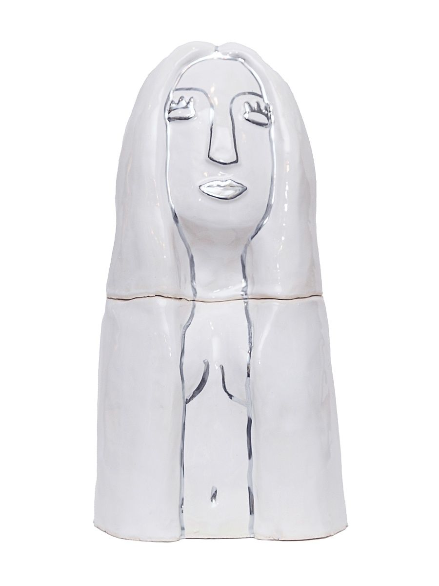 Cher Cookie Jar - White