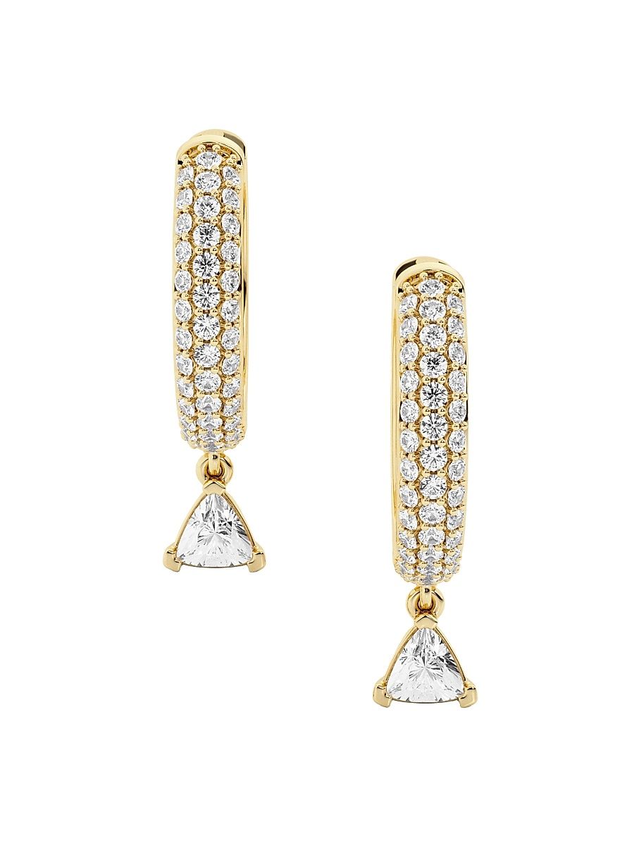 Women's Bombë 14K Yellow Gold & 0.83 TCW Lab-Grown Diamond Drop Earrings