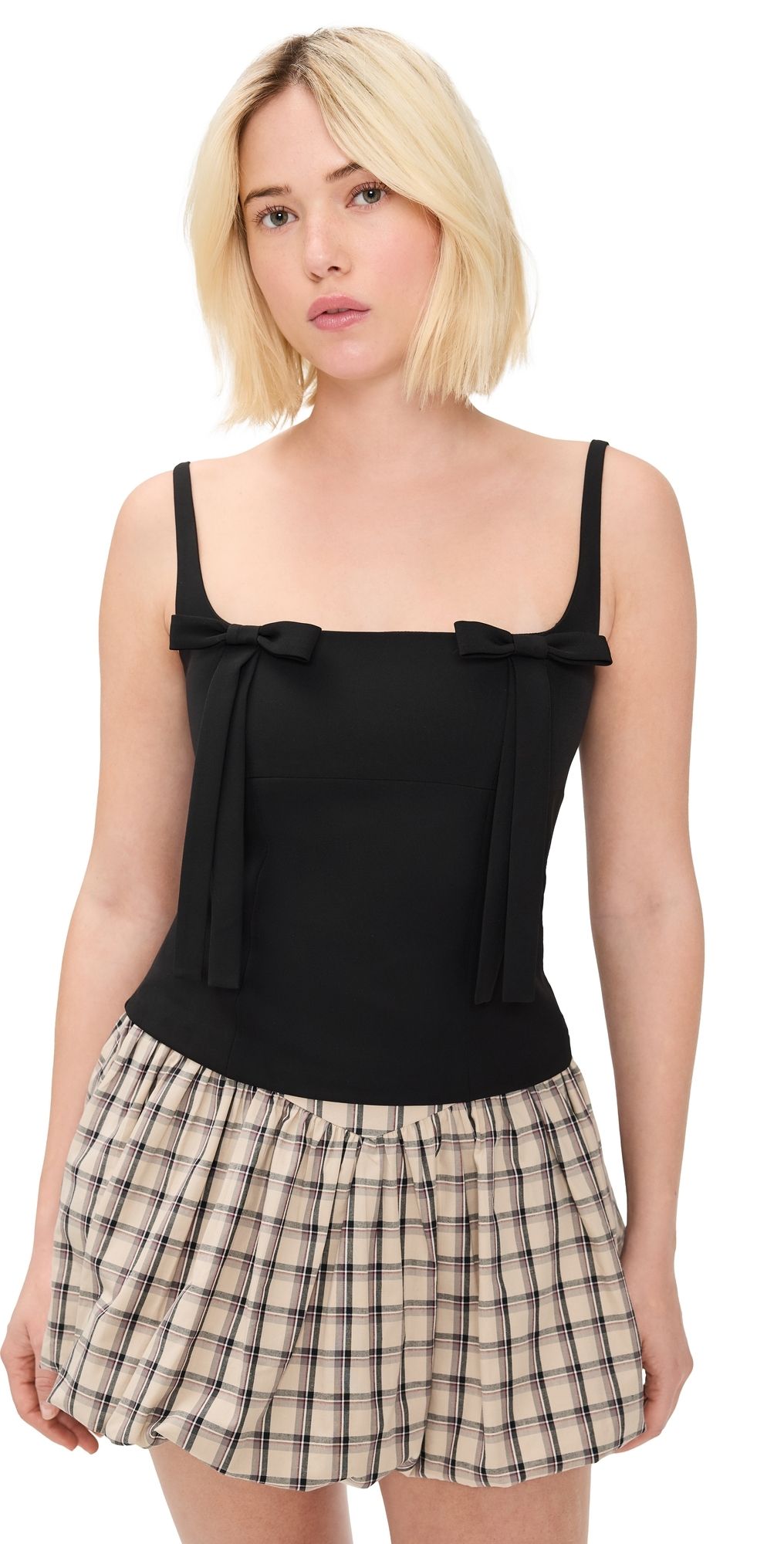 Sandy Liang Amelie Top Black 8