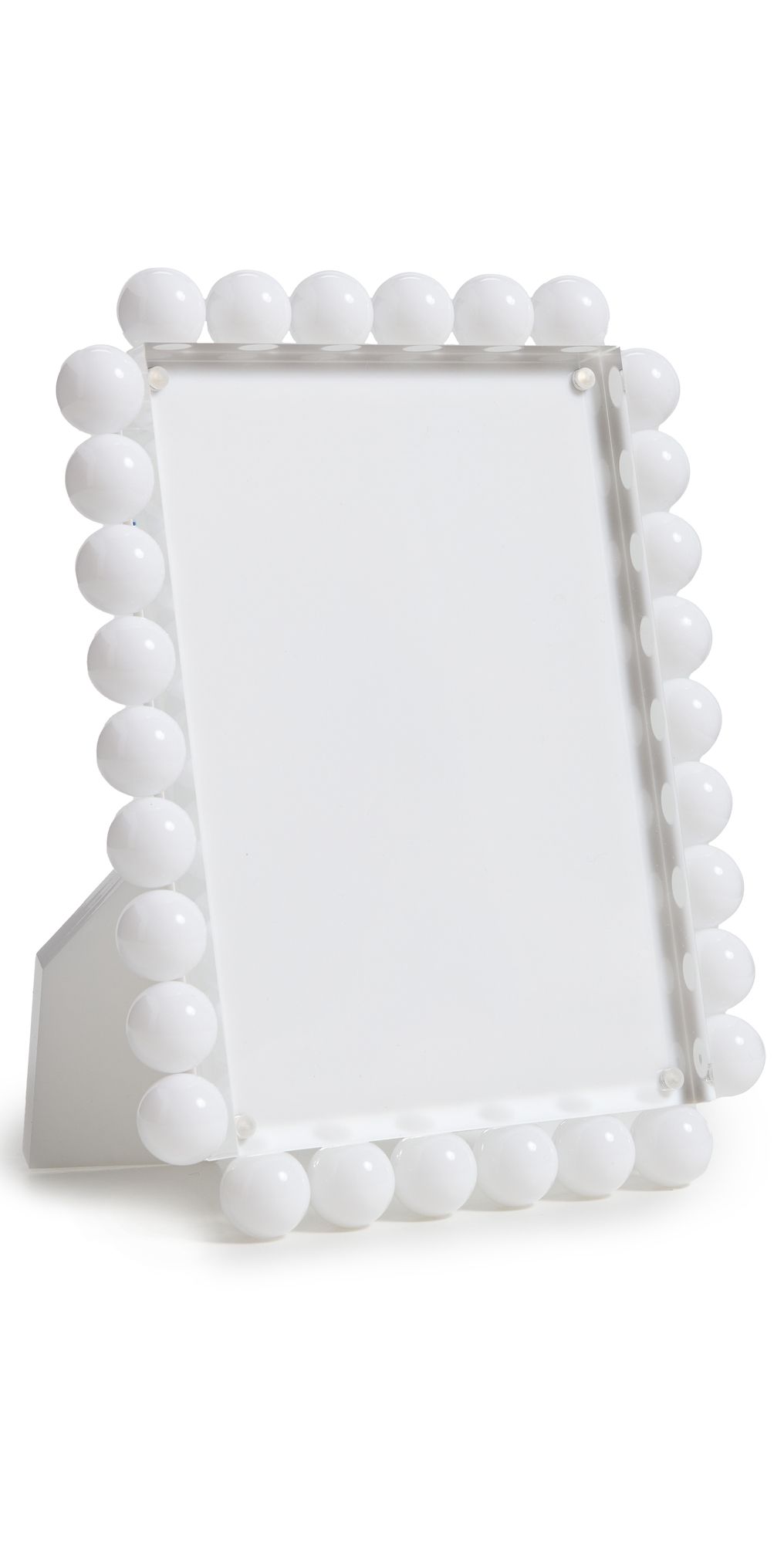 Tizo Design Lucite Frames with Bubbles 5x7 White One Size