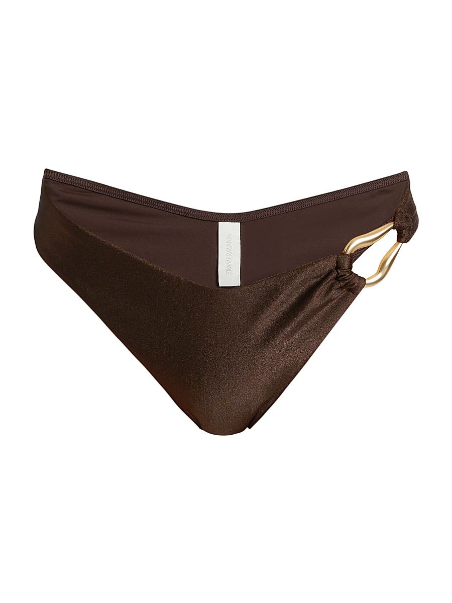 Women's Ascension Bikini Bottom - Chocolate - Size 6