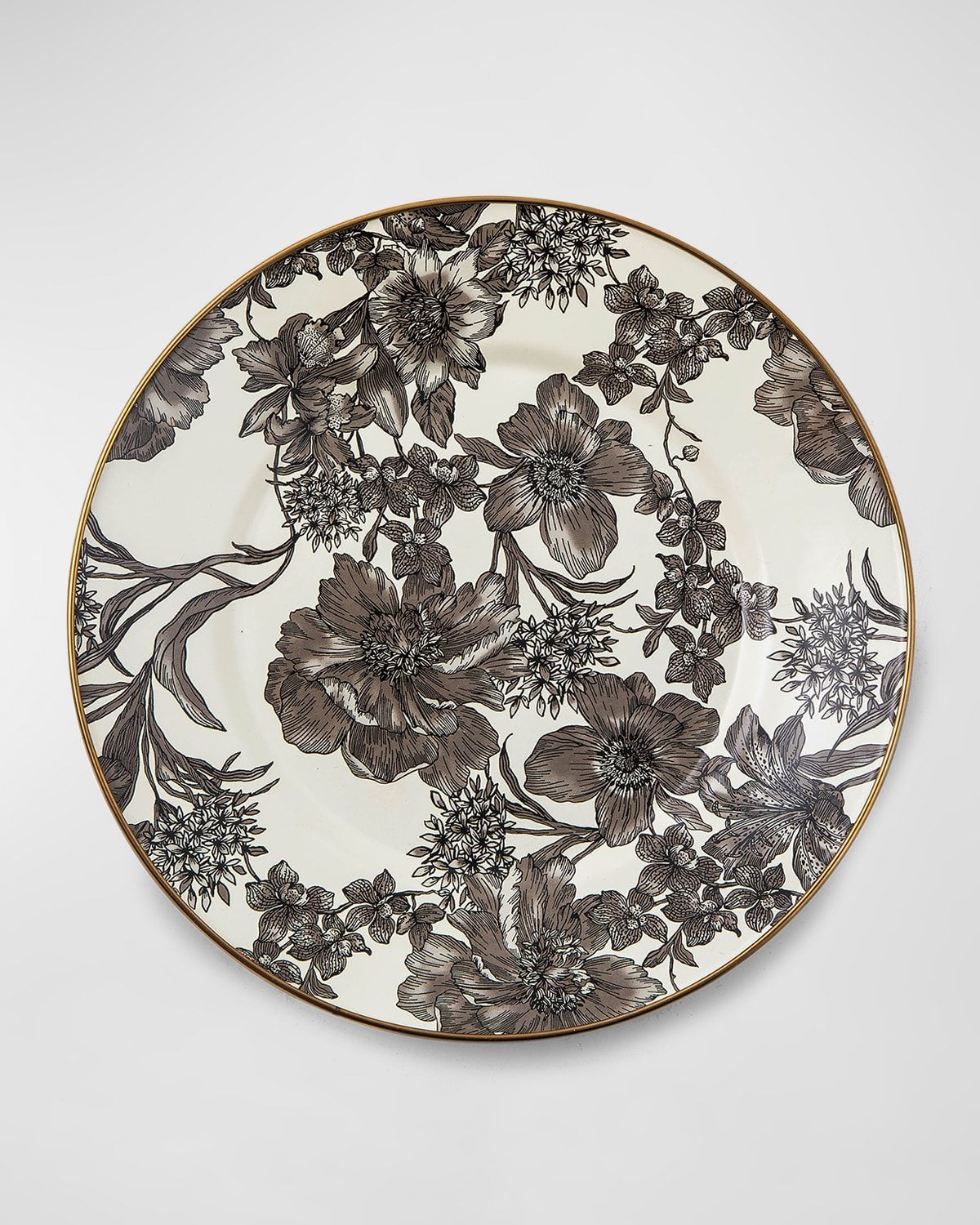 Sterling English Garden Enamel Dinner Plate