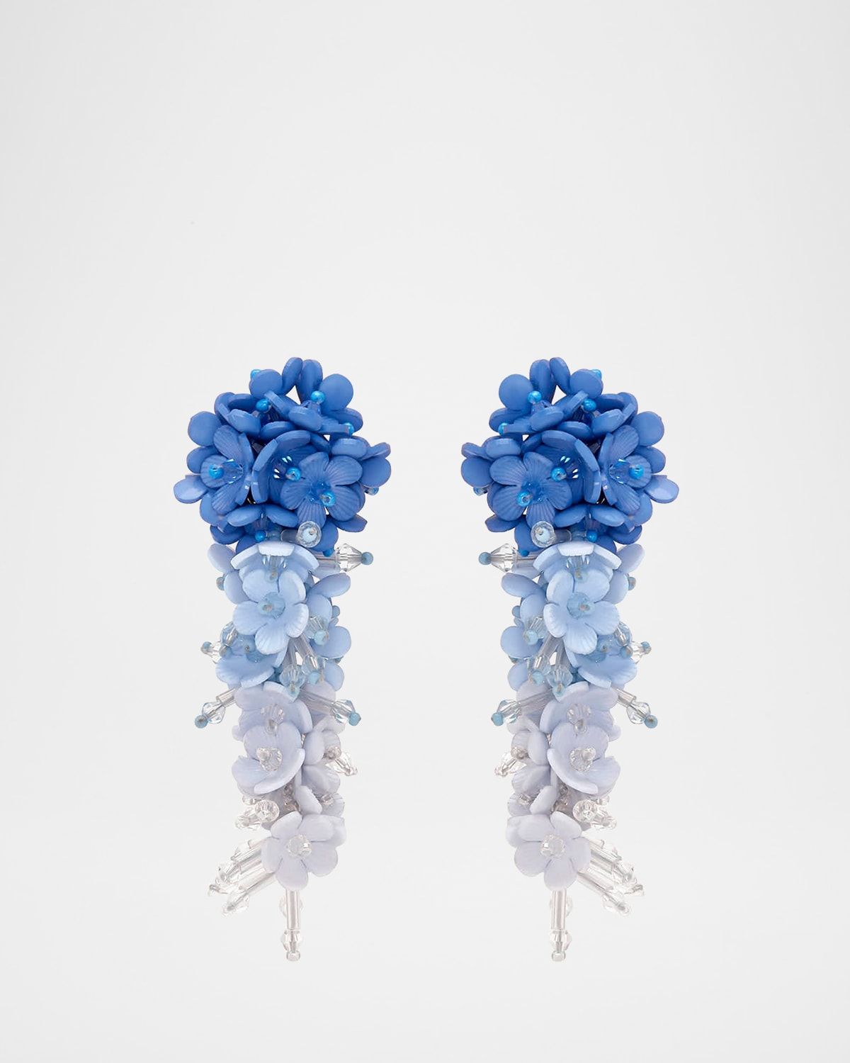 Plexy Flowers Bouquet Earrings
