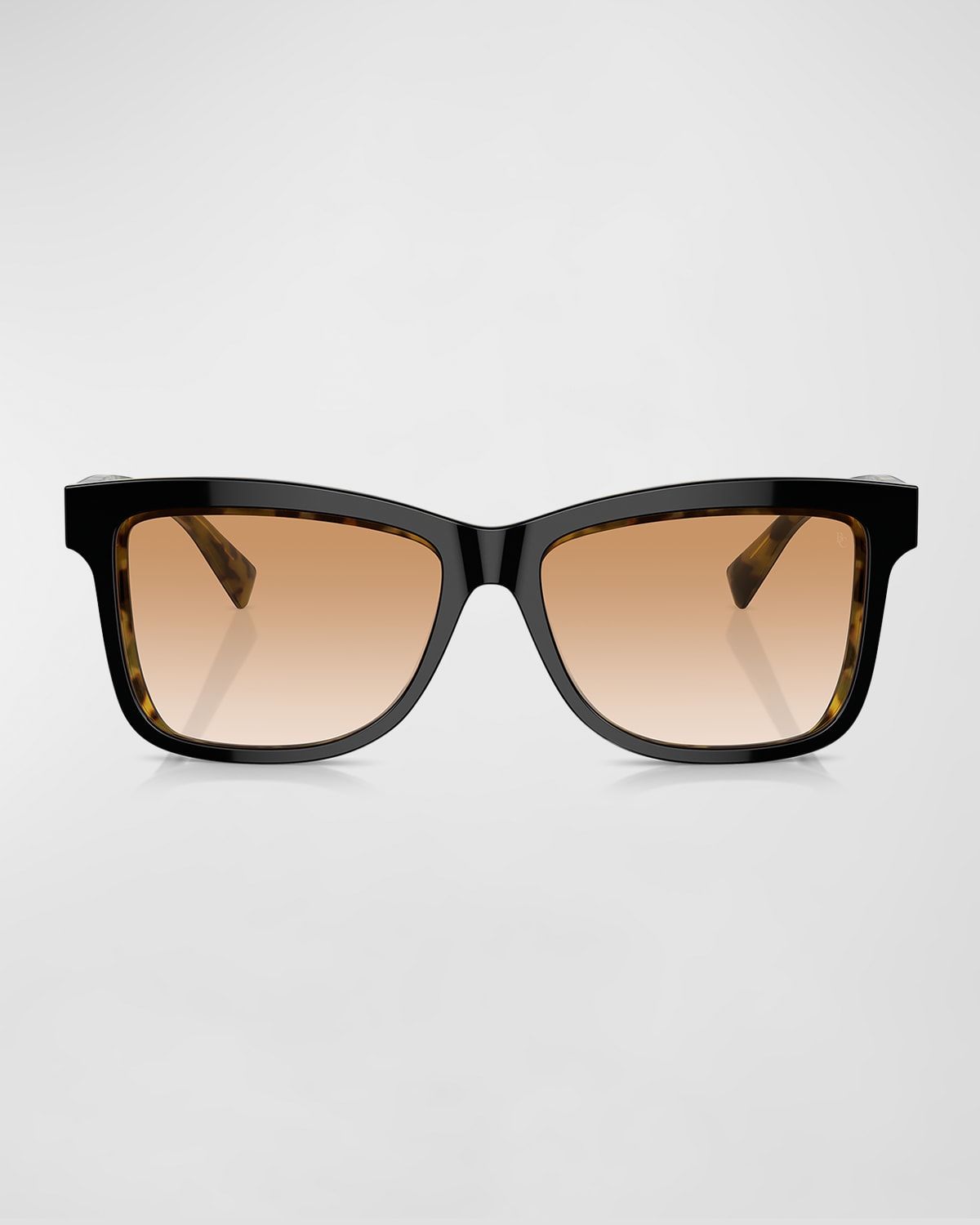 Logo Acetate Butterfly Sunglasses