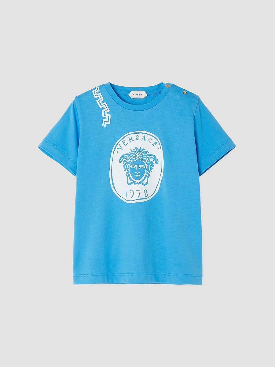 Baby Boy's & Little Boy's Medusa Jersey T-Shirt - Azure Blue - Size 3