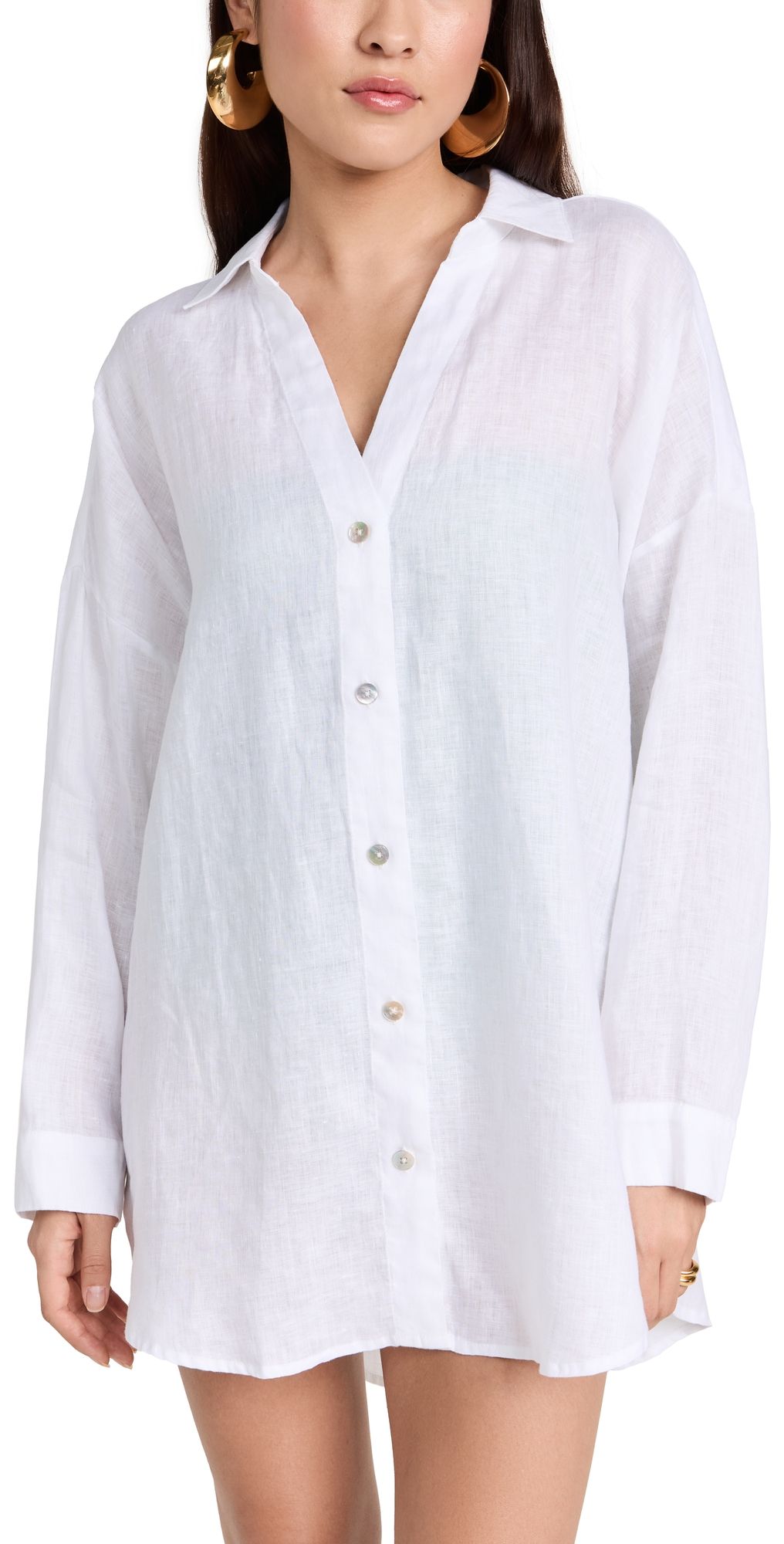 LSPACE Rio Tunic White M/L