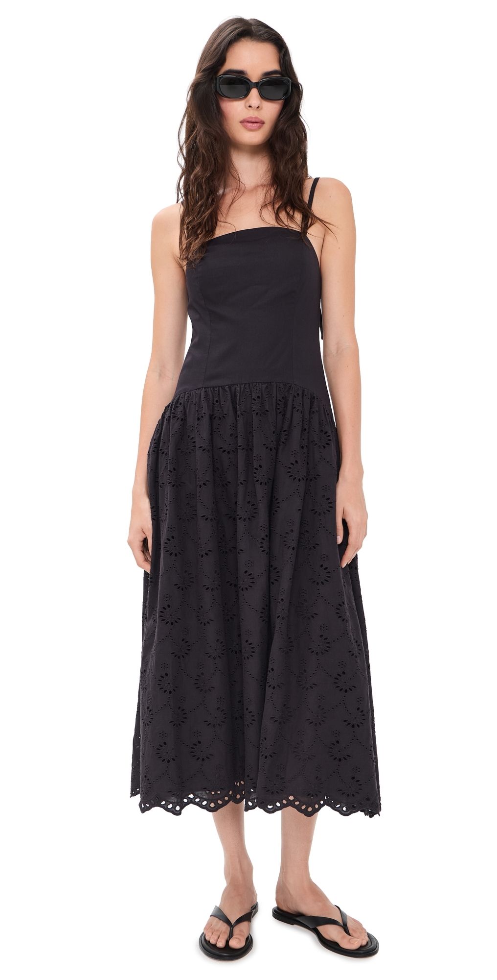 Joe's Jeans The Mara Maxi Dress Black L