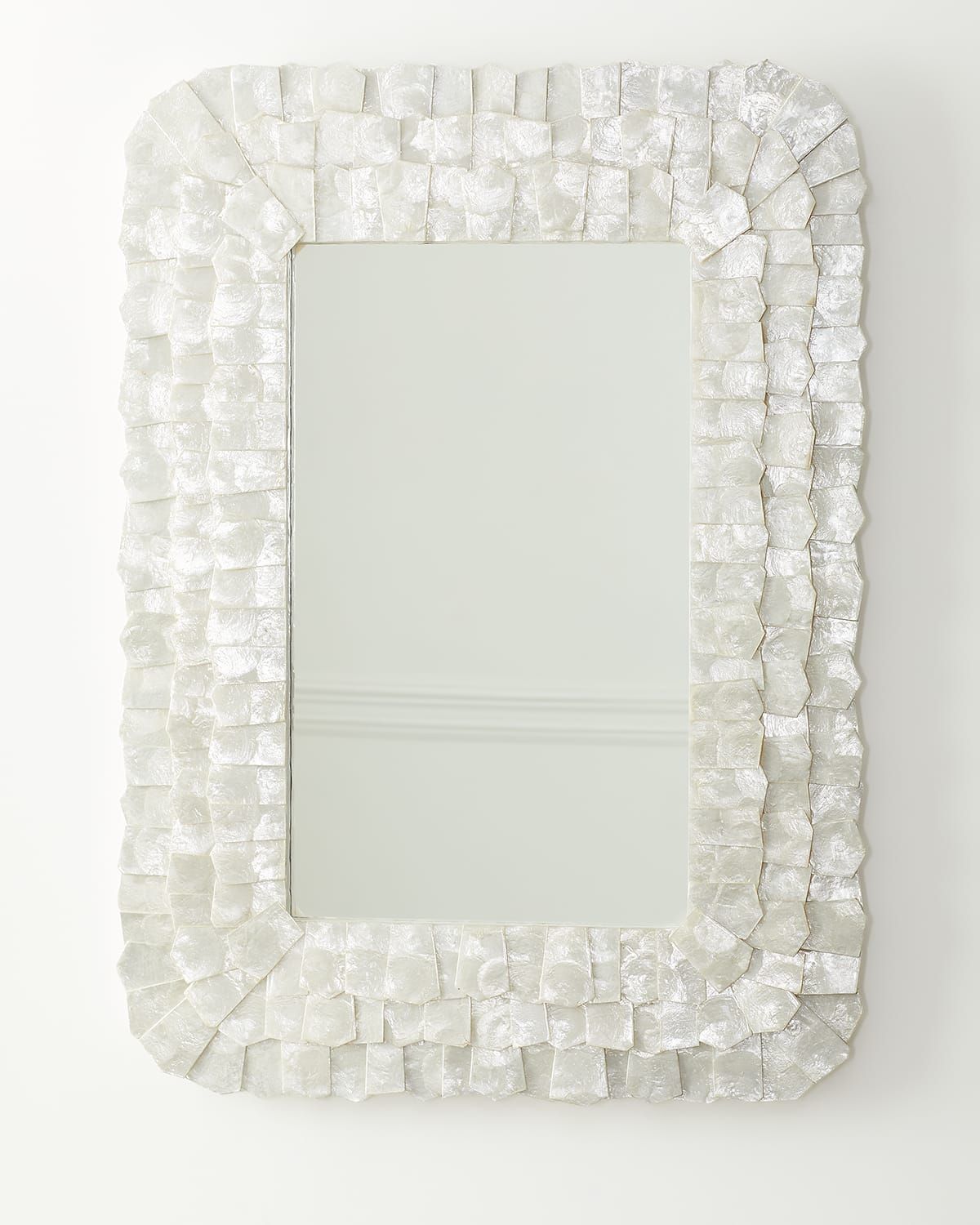 Layered Capiz Mirror - 50"